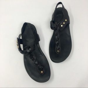 Kenneth Cole Gentle Souls Sand Rock Leather Sandal